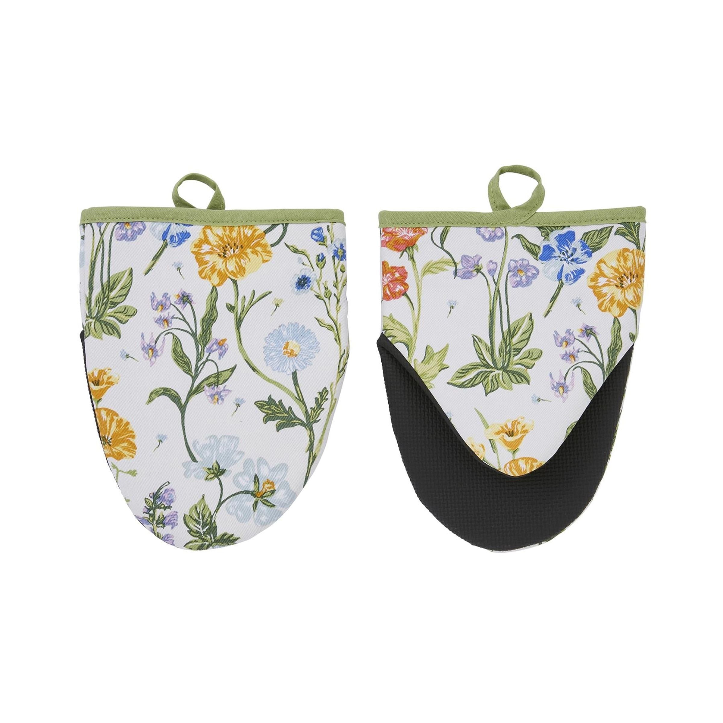 Ulster Weavers Cottage Garden Microwave Mitts - Pair Multi