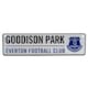 image 1 of Everton FC Official Window Street Sign - White - One Size