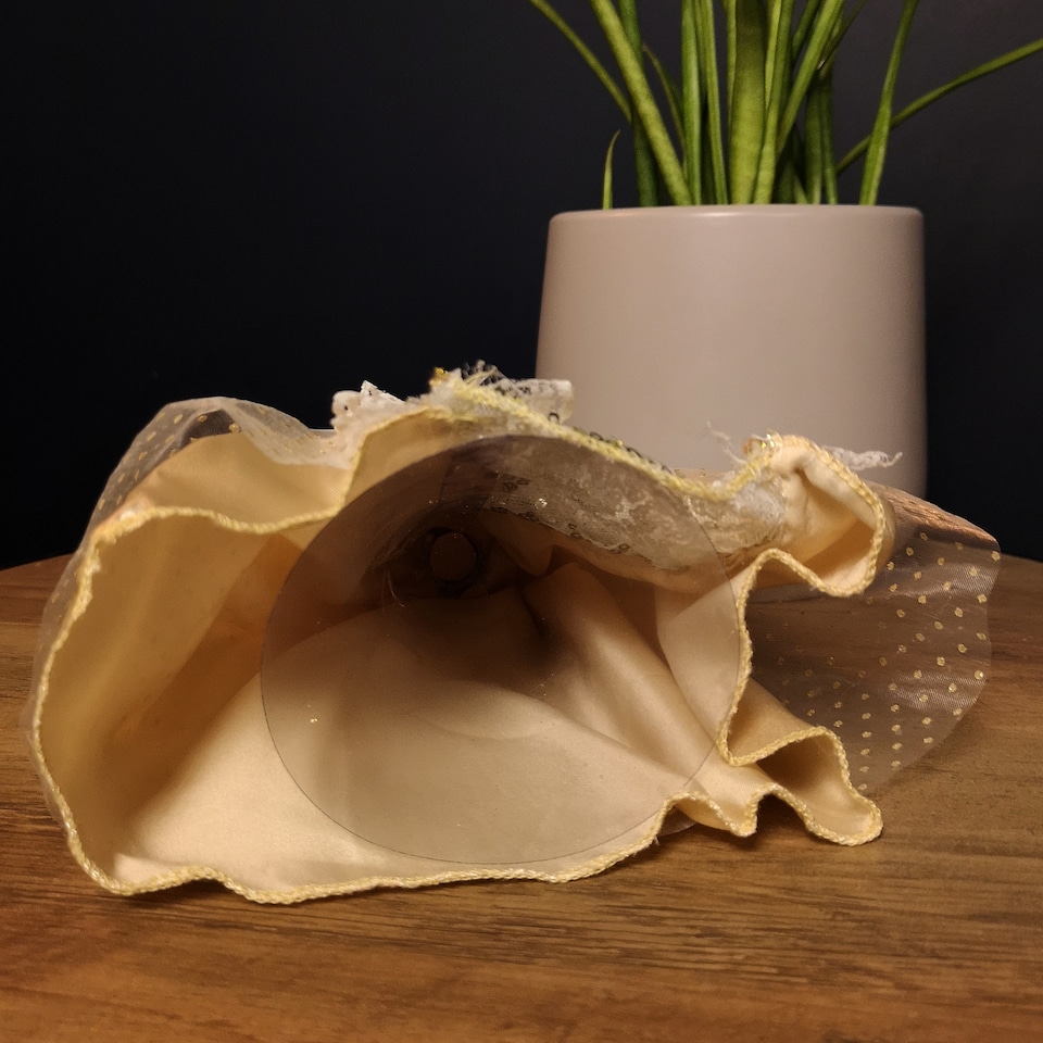 image 1 of 25cm Premier Christmas Tree Topper Angel Decoration with Feather Wings in Gold