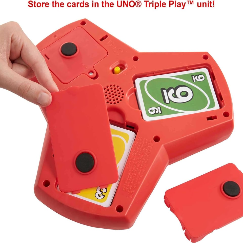 image 1 of UNO TRIPLE PLAY CARD GAME