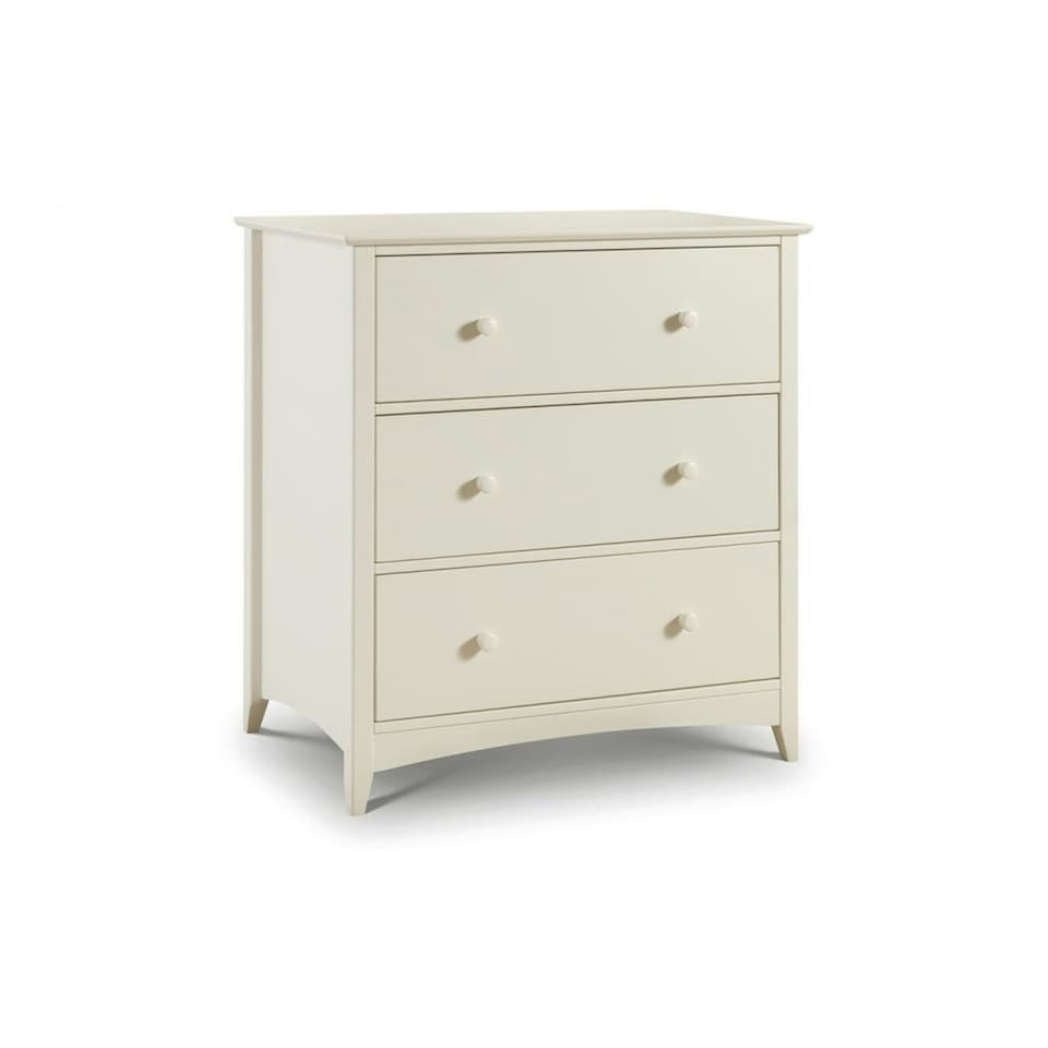 image 1 of Stone White 3 Drawer Changing Station