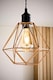 image 2 of ValueLights Diablo Pair Copper Cage Ceiling Shades | Copper