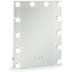 image 1 of HOMCOM Hollywood Makeup Mirror with Led Light Dimmer Cosmetic Beauty Stage