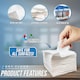image 7 of Dry Floor Cleaning Wipes for Static Floor Mops Compatible with Flash Mop