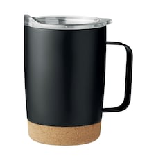 MidOcean Ruby Double Wall 300ml Mug - Black - One Size