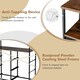 image 10 of COSTWAY 6 Drawers Dresser Organizer 2-Tier  Fabric Storage Brown
