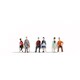 image 2 of Gaugemaster TT120 Sitting People (6) Hobby Figure Set