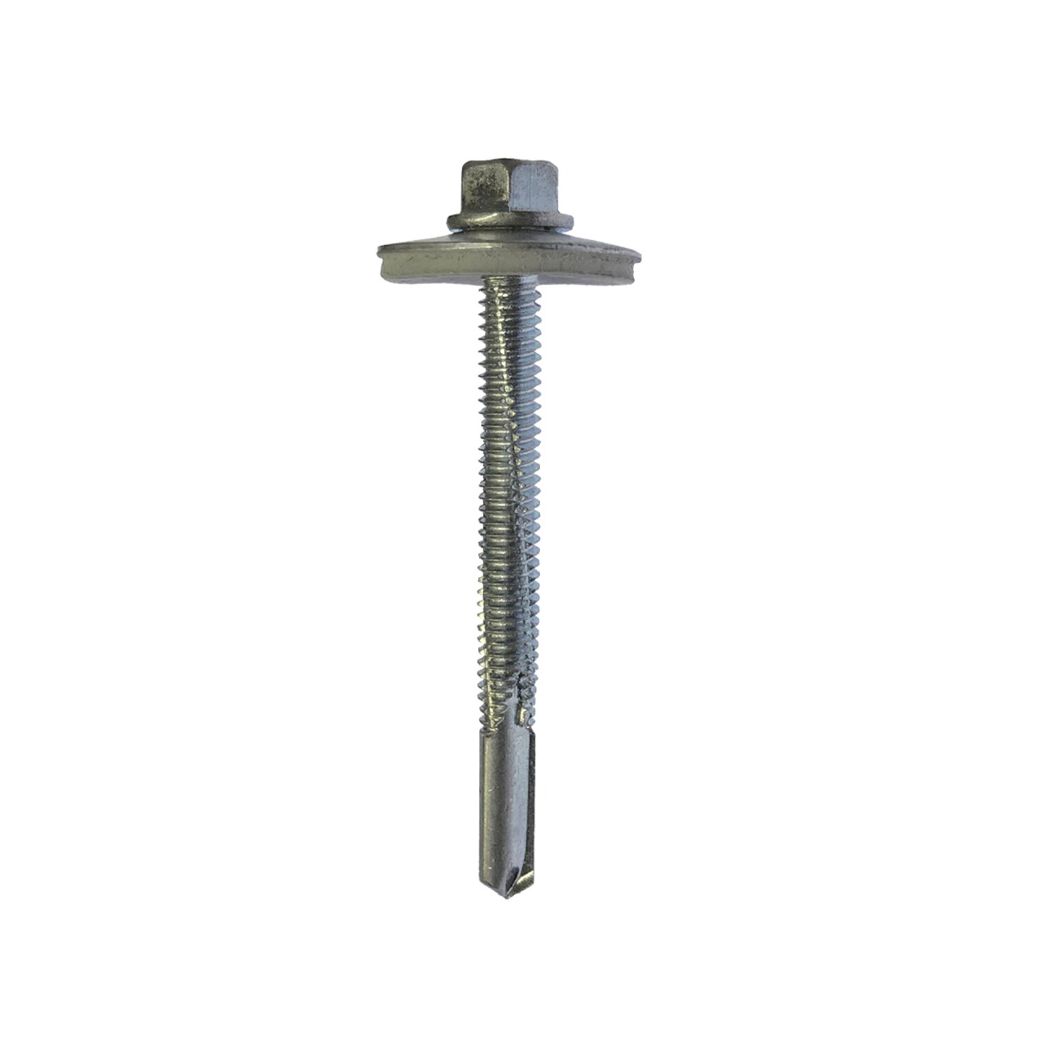 JCP CONSTRUCTION PRODUCTS Metalfix Self-Drilling Screws 5.5 x 50mm in Silver