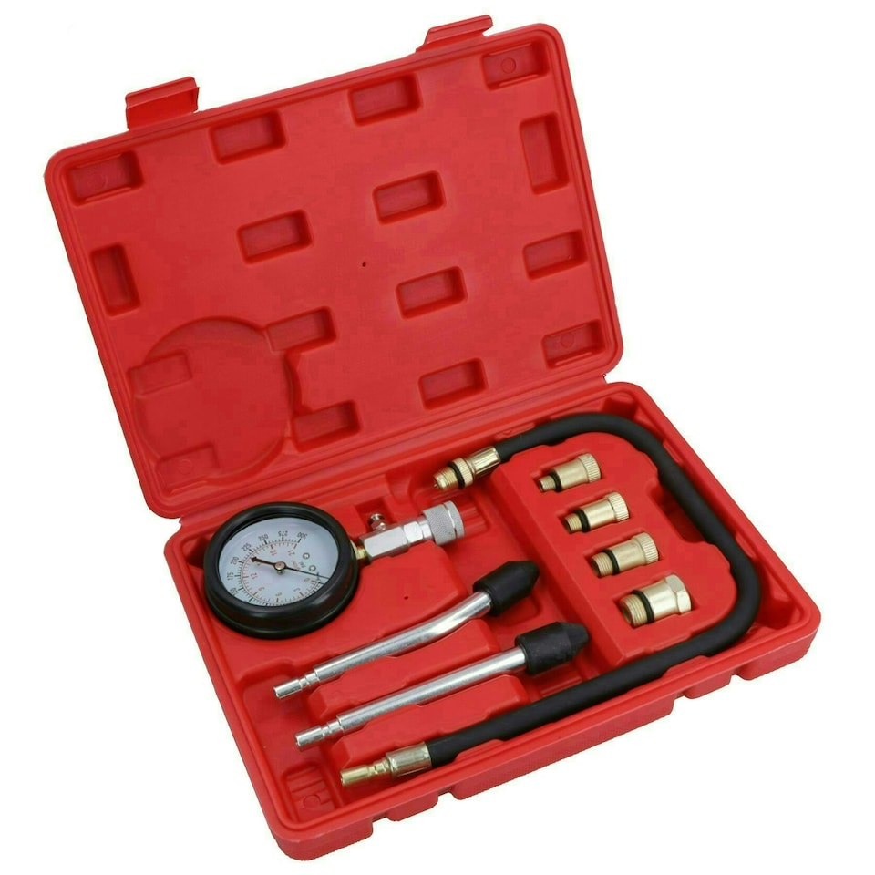 image 1 of Engine Cylinder Compression Tester For Petrol Engines M10 - M18 Adaptor