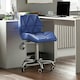 image 2 of Vida Designs Geo Office Chair Computer Desk Table Chair, Blue
