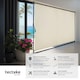 image 2 of Retractable Awning Taija - tooless installation, with hand crank, retractable and UV blocking | Cream | beige | 200 x 310 cm | 1