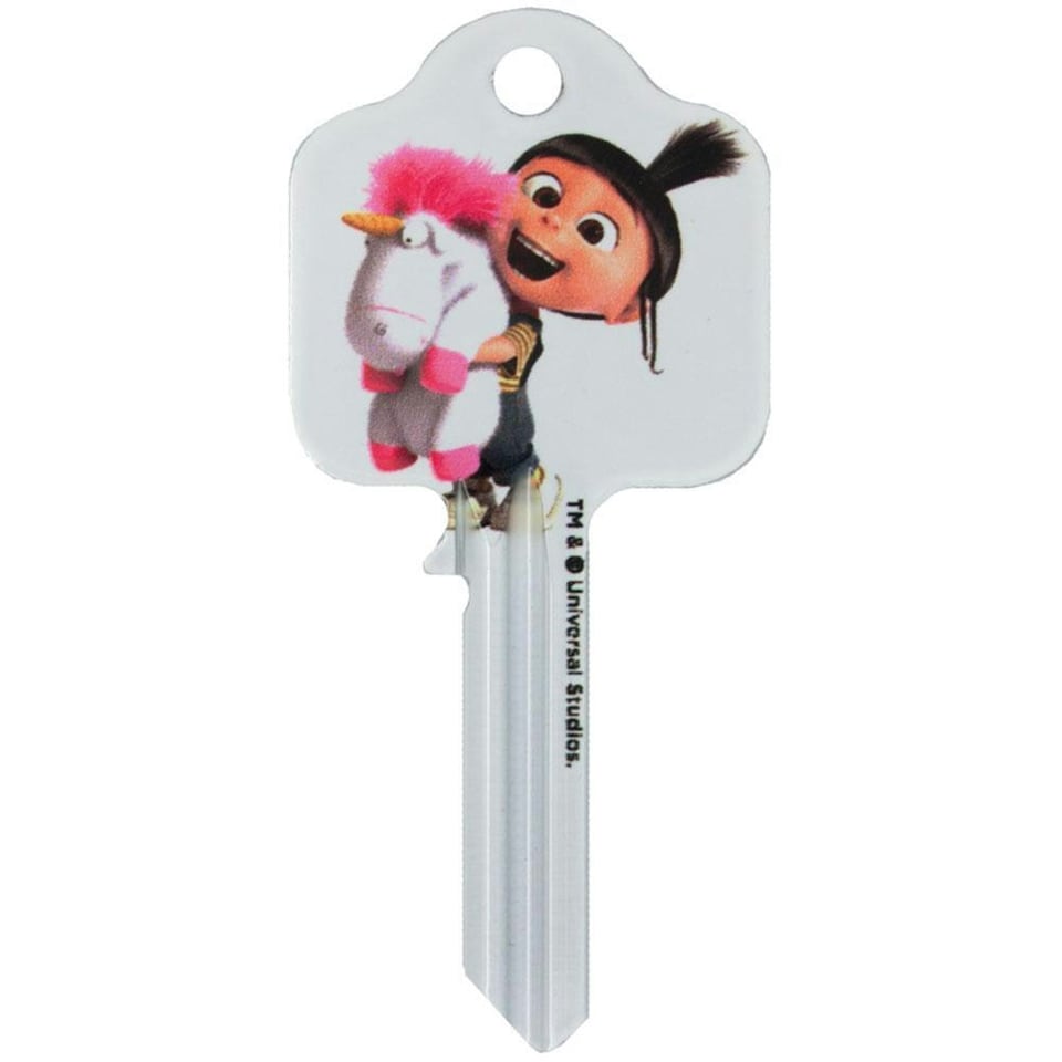 image 1 of Despicable Me Agnes Door Key - White - One Size