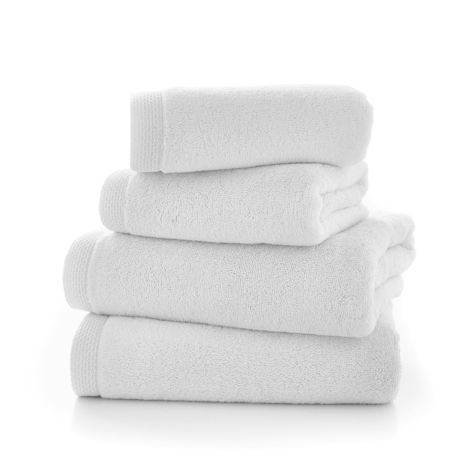 image 1 of Egyptian Cotton Spa Quality Absorbent Bathroom Towels - Soft & Premium Comfort - Hand, Bath, Sheet | White | Bath towel