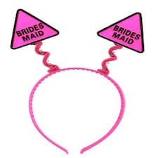 HEAD BOPPER HOT PINK BRIDESMAID