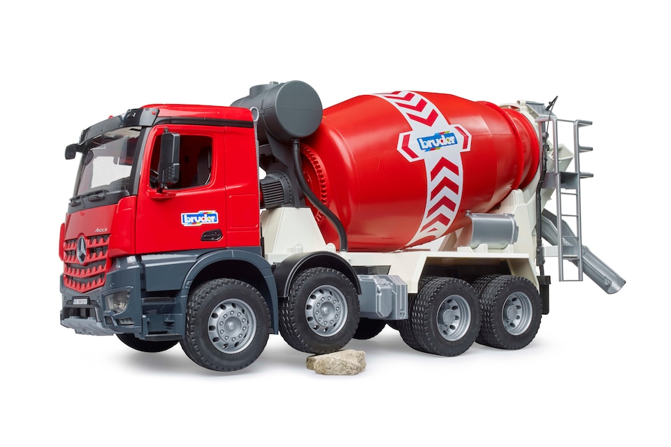 image 1 of Bruder MB Arocs Cement mixer truck Detailed Vehicle & Playset Model