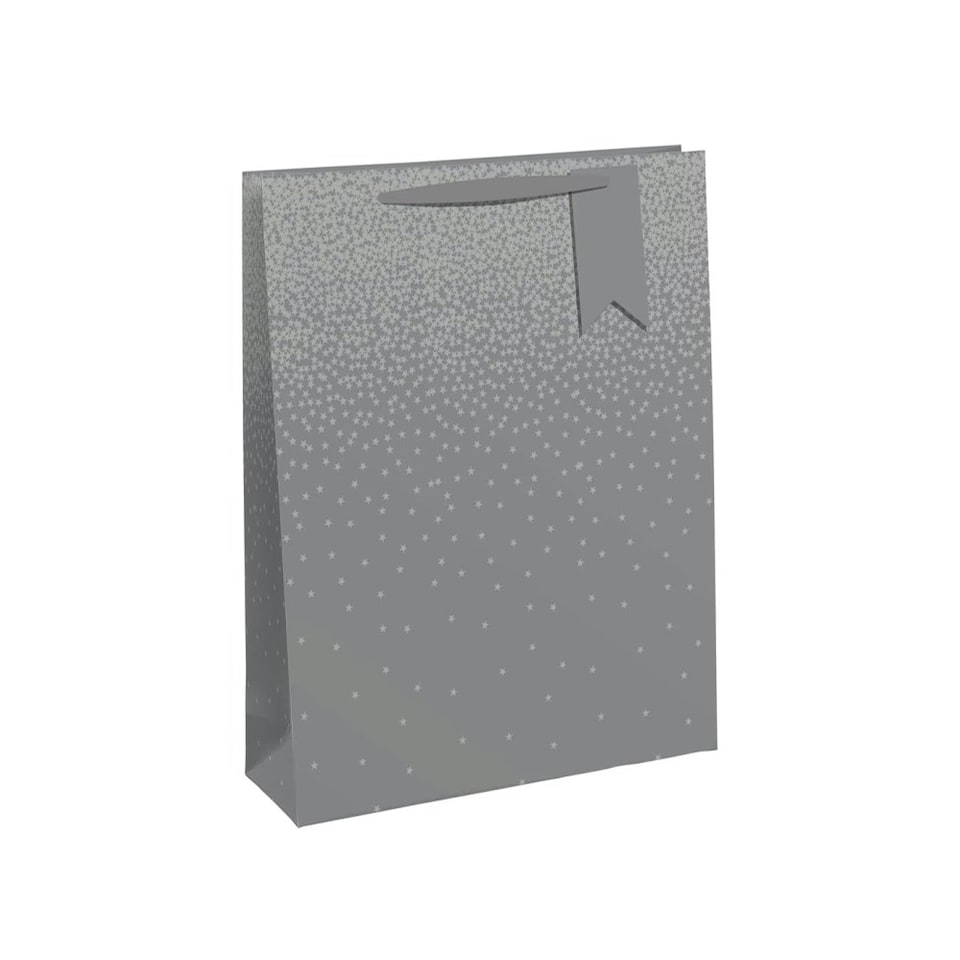 image 1 of Silver Ombre Perfume Christmas Gift Bag