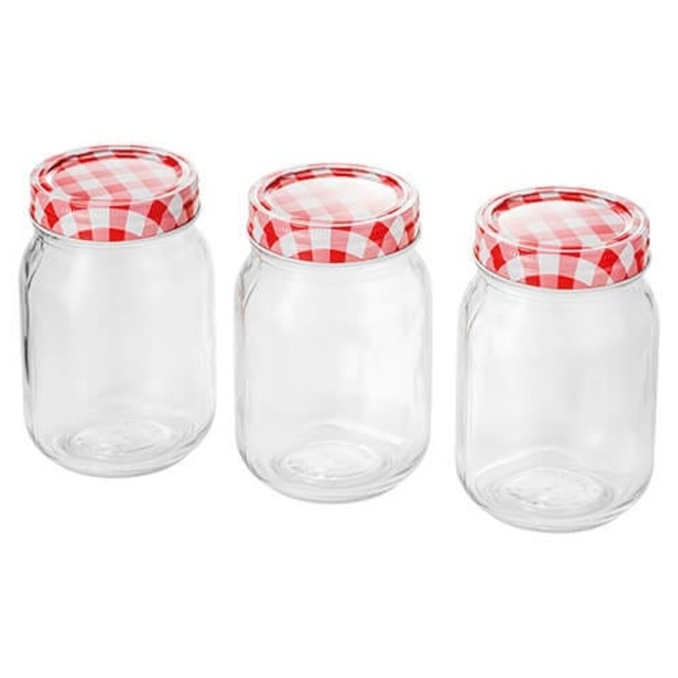 image 1 of Judge 500ml Set Of 3 Preserving Jars