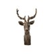 image 2 of Stag Plant Pot Feet - Set of 3 - L4.5 x W5.5 x H7.5 cm Brown