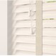 image 2 of 90cm White Oak Faux Wood Venetian Blinds with Tapes (120cm Drop) | White | White