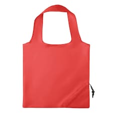MidOcean Fresa Polyester Foldable Shopper Bag - Red - One Size Red