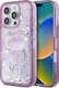 image 6 of Hello Kitty Liquid Glitter 50th Anniversary Party Case for iPhone 16 Pro Max 6.9 Purple - HKHCP16XL50PPU
