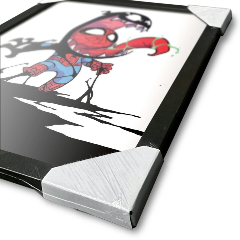 image 1 of Spider-Man (Venom) Framed 30x40cm Print