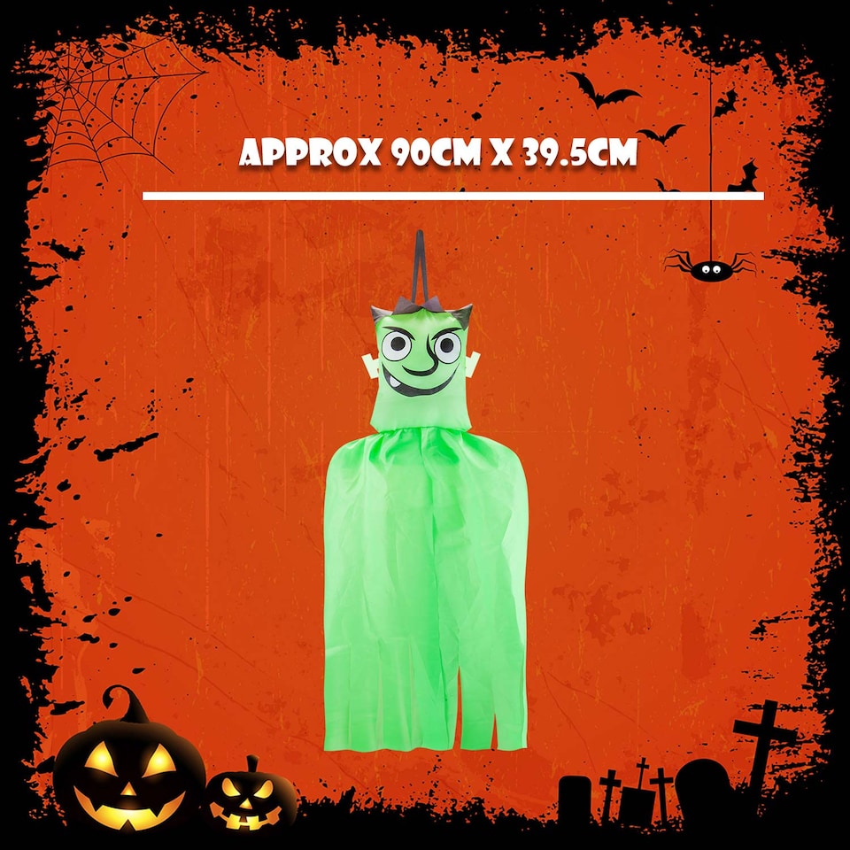 image 1 of vfm-estore 90cm Frankenstein Hanging Halloween Decoration - Indoor Party Prop