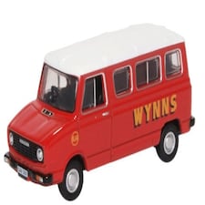 Oxford Diecast Sherpa Minibus Wynns