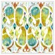 image 1 of Ikat vibrant (Picutre Frame) White | XS