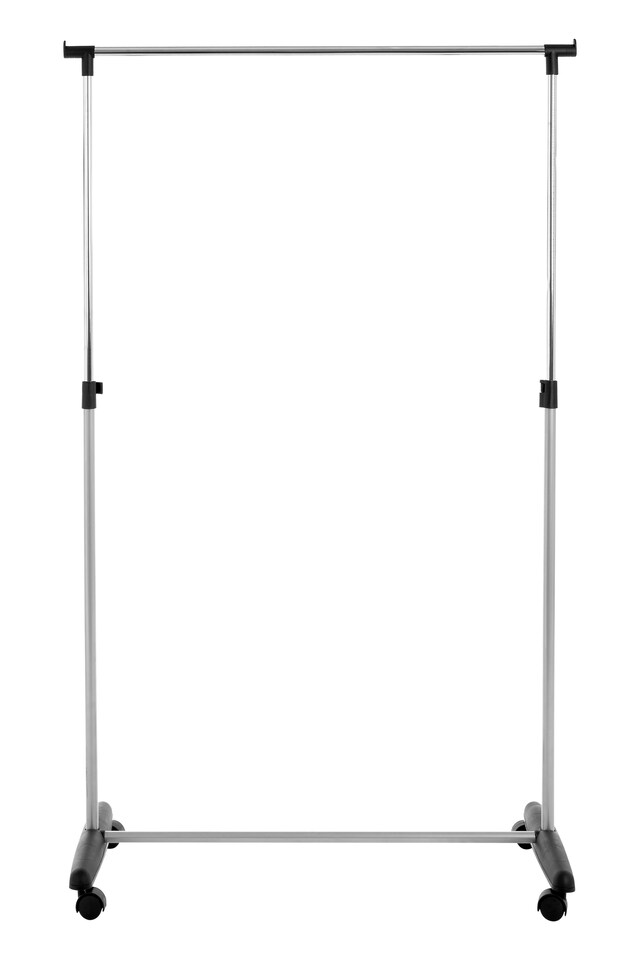 image 1 of Chrome Frame Clothes Rack | Silver