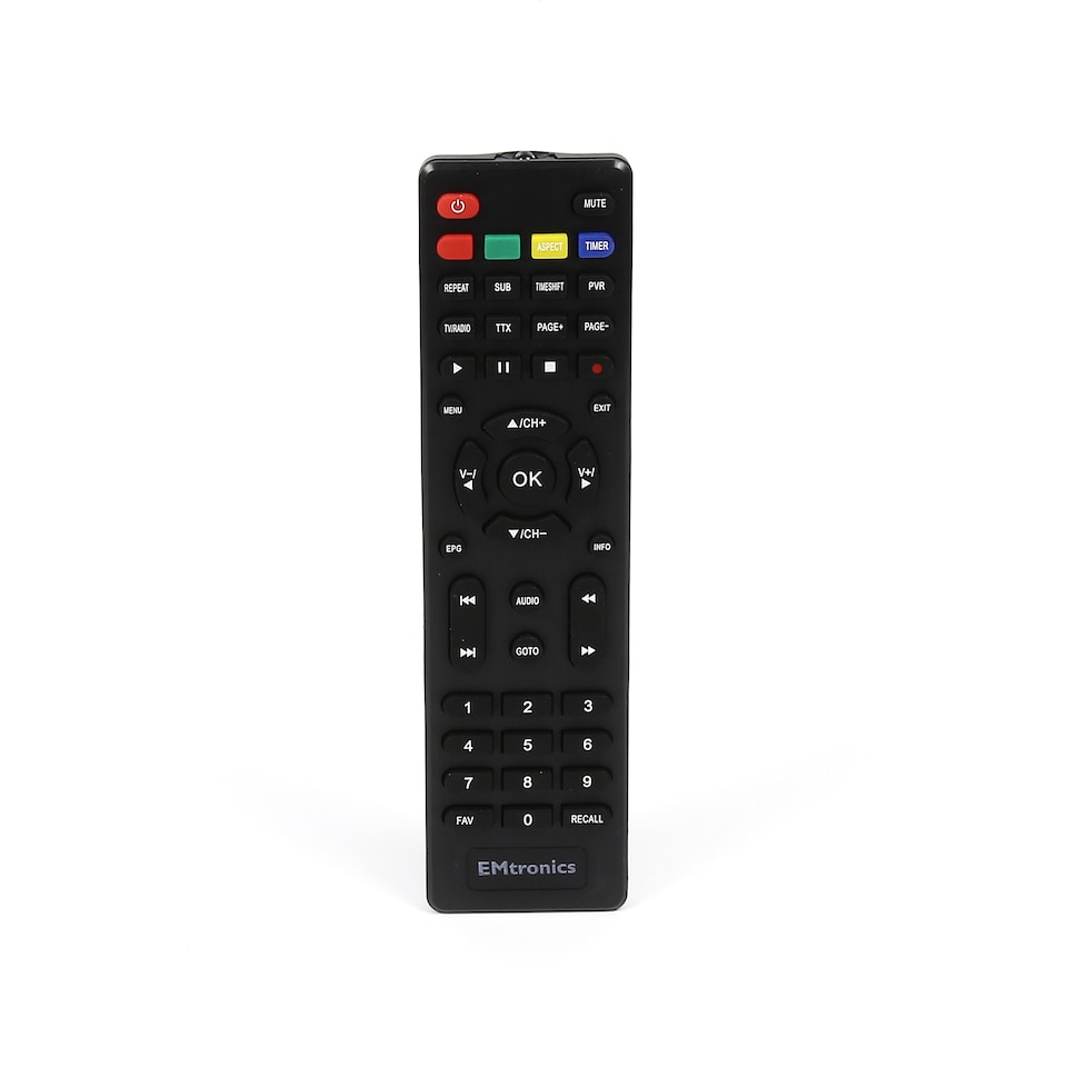 image 1 of EMtronics 128GB Freeview Box Set-Top Digibox Recorder - Black