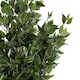 image 4 of Artificial 110cm Evergreen Ficus Tree Multicolour Planter | Green | 3ft
