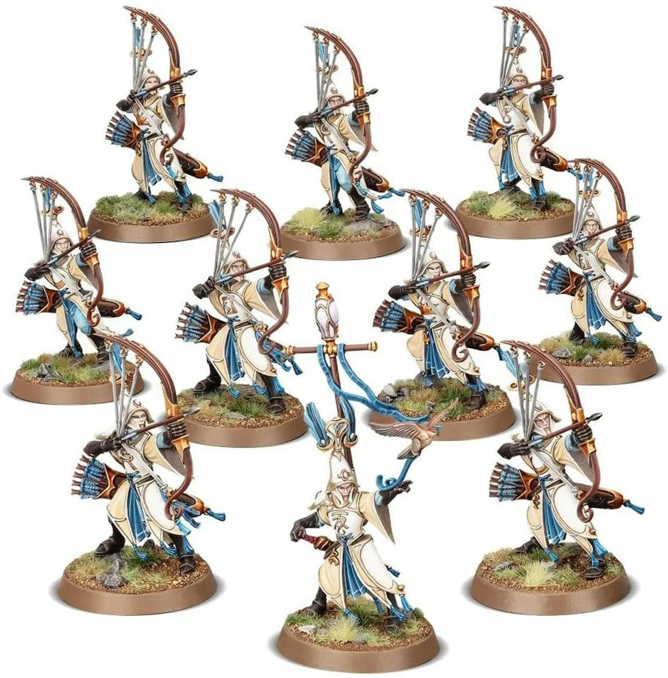 image 1 of Games Workshop Warhammer Age of Sigmar Lumineth Realm-Lords: Vanari Auralan Sentinels