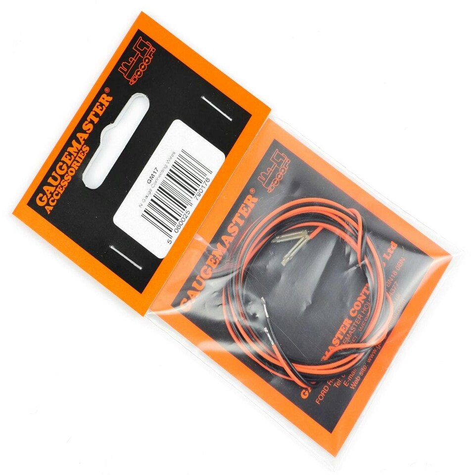 image 1 of Gaugemaster Electric Pair Connecting Leads (N Rail Joiner/Wire)