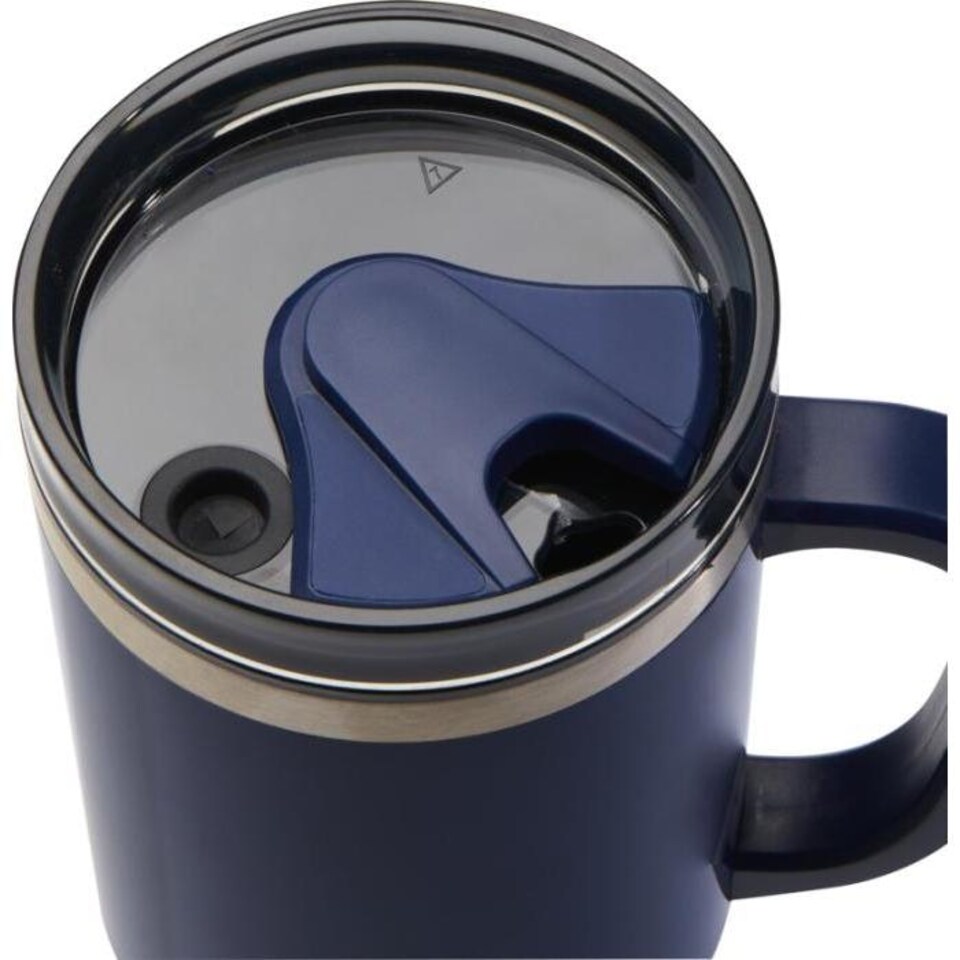image 1 of Melbourne 1200ml Mug With Straw - Navy - One Size