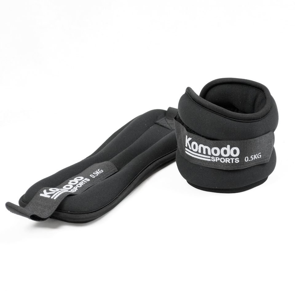 image 1 of Komodo Neoprene Ankle Weights - 2kg (2 x 1kg)