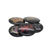 Slayer Button Badge Pack: Eagle - Pin Badges N/A