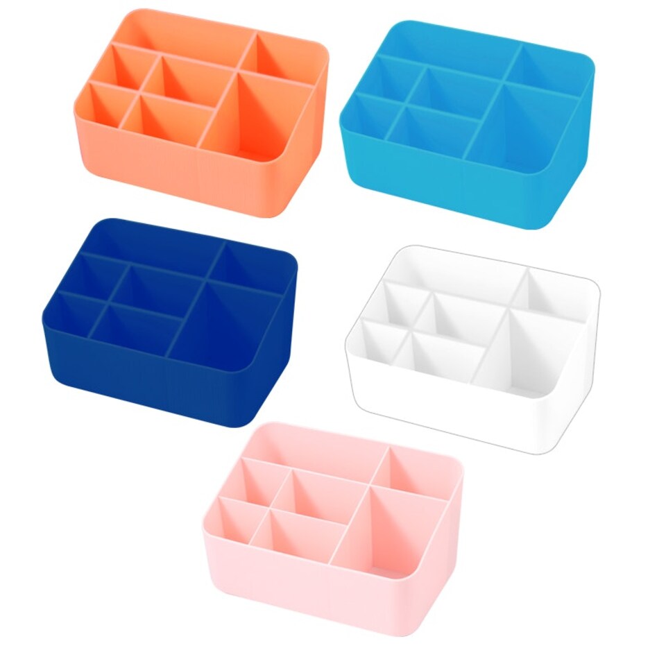 image 1 of Storage Box With 7 Compartments