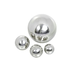 Primrose Polished Stainless Steel Gazing Globe in Chrome Silver 12.6cm