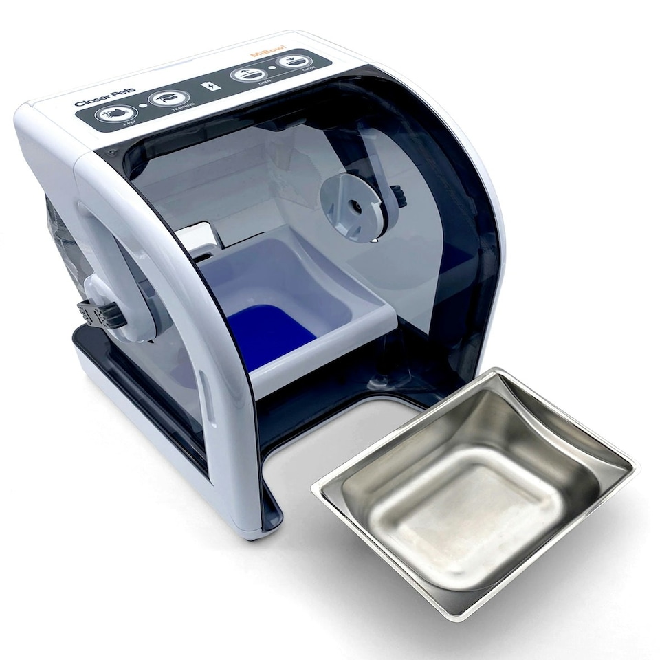 image 1 of Stainless Steel Bowl Inserts x 2 for Closer Pets MiBowl Automatic Microchip Pet Feeder (CP504) Silver