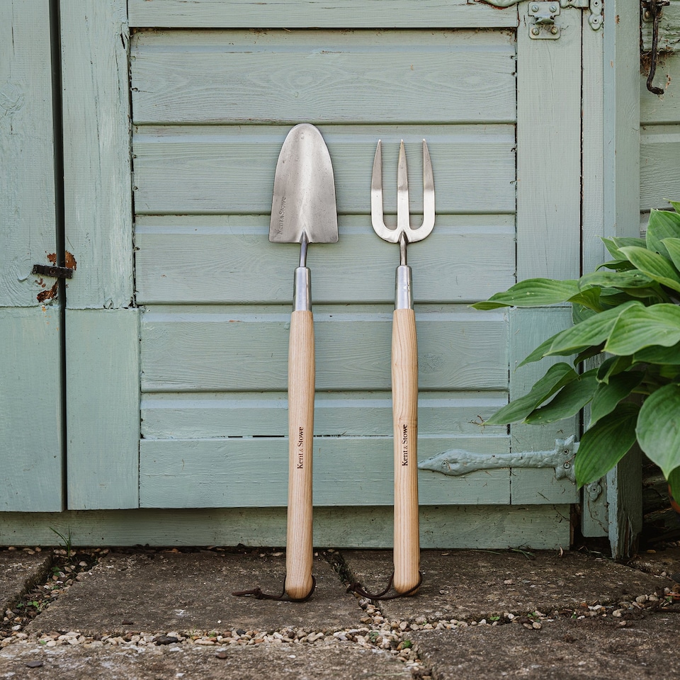 image 1 of Kent & Stowe Stainless Steel Border Hand Fork | Multi | One Size