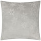 image 1 of furn. Festive Trees Embossed Cushion Grey