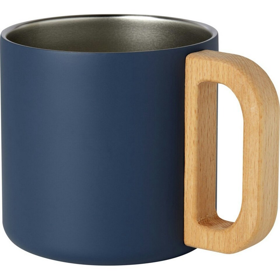 image 1 of Seasons Bjorn Plain Stainless Steel 360ml Mug - Dark Blue - One Size