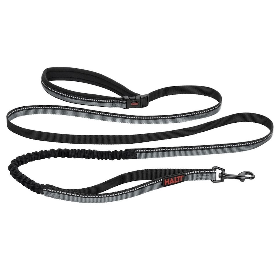 image 1 of Halti Active Dog Lead - Black - Large-2.5cm-2.1m