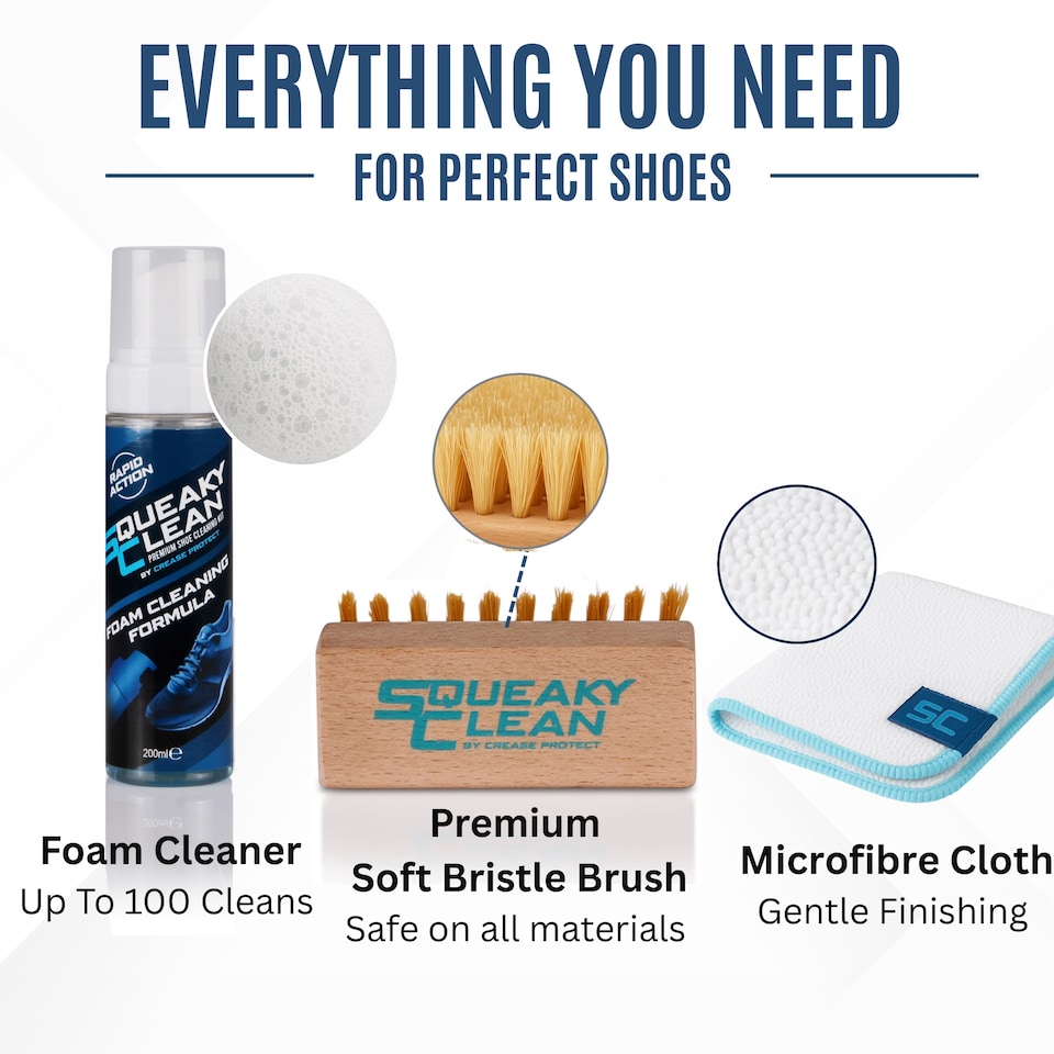 image 1 of Premium Shoe Cleaning Kit By Crease Protect