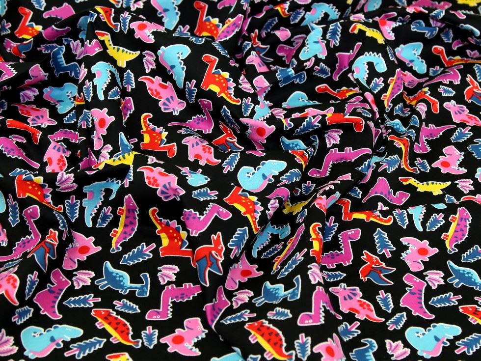 Black 100% Cotton Poplin Fabric for Dressmaking, Quilting, 110cm / 43" Wide - per metre