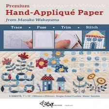 Premium Hand-Appliqué Paper from Masako Wakayama by Masako Wakayama