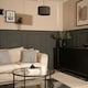 image 2 of ValueLights Reni Small Charcoal Boucle Pendant Shade | Grey
