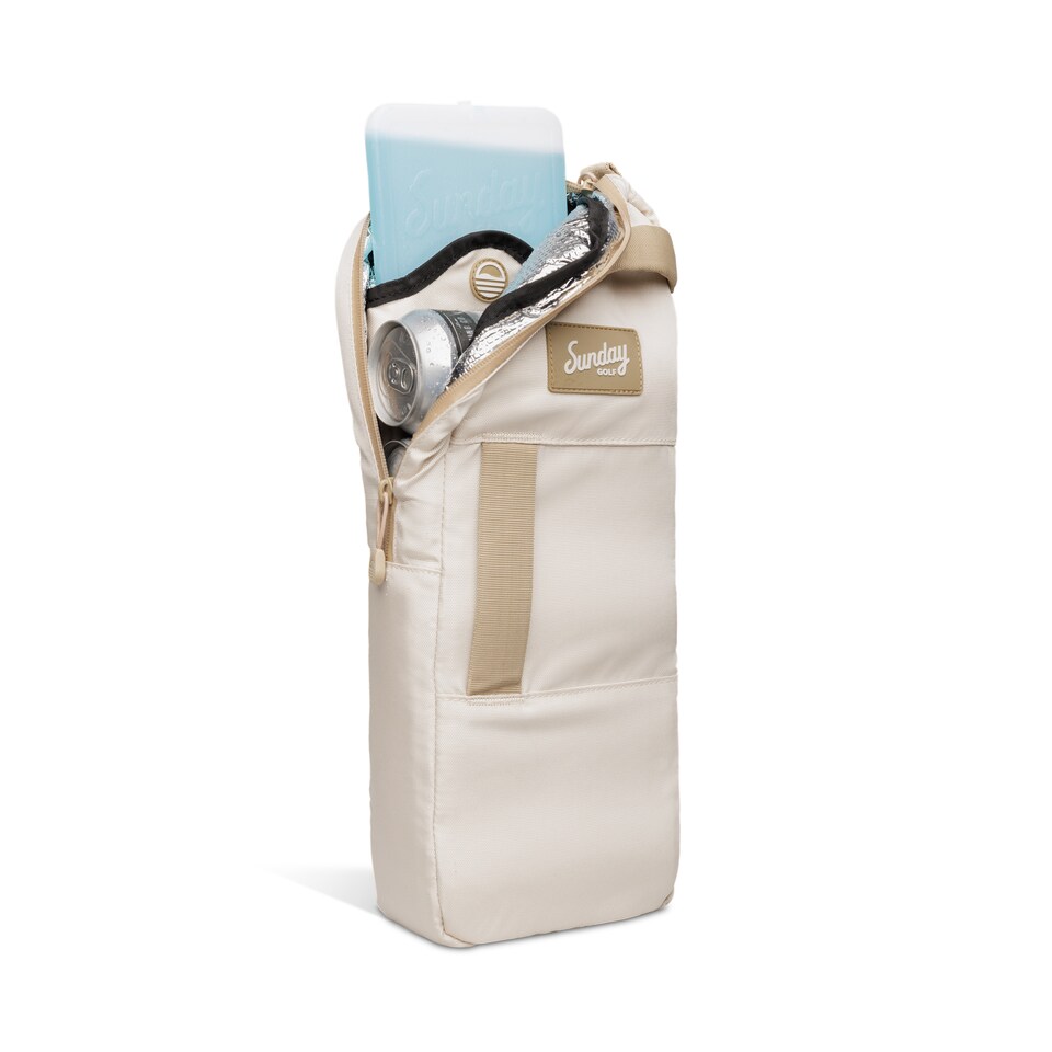 image 1 of Sunday Golf Big Frosty Drinks Cooler Bag - Toasted Almond