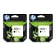 image 1 of HP 302XL Black Ink Cartridge Twin Pack